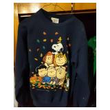 1980s Peanuts Fall Scene Sweatshirt