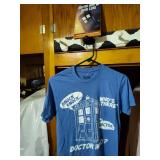 Doctor Who TARDIS T-Shirt & Mad Libs Game Bundle
