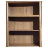 Traditional Oak colored Bookshelf