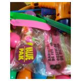 1980s Value Pack Plastic Easter Eggs and Candy Scoops