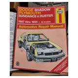 Haynes Auto Repair Manual Collection 1980s-1990s