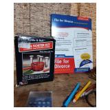 Shake Rattle & Roll Coin Sorter Kit with Divorce Forms