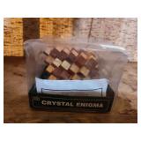 Crystal Enigma Wooden Puzzle Brain Teaser