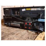 Sylvania CD1480 Player & SX-1900 Stereo Receiver Combo