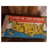 1970s Milton Bradley Game of the States Board Game