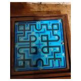 LED Wooden Marble Maze Game