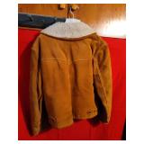 Schott Bros Rancher Sherpa Lined Suede Jacket