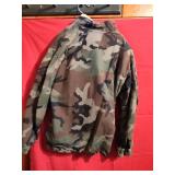 Military Woodland Camouflage Field Jacket