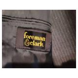 Foreman & Clark Pinstripe Suit