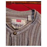 George Polka Dot Button-Down Dress Shirt 2XL