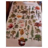 Smokey Bear Forest Education Poster Set
