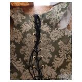 Green Damask Pattern Corset