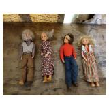 1970s Sunshine Family Doll Collection