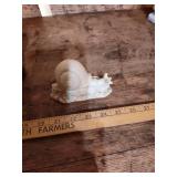 Decorative Ceramic Animal Figurines Set