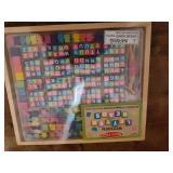 Melissa & Doug Wooden Letter Beads Set