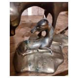 Bronze Horse and Foal Sculpture