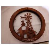 Marlow Woodcuts Windmill Scene