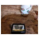 Mixed Collectible Lot - Porcelain Figurines and Jade Specimens