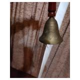 1800s Cast Iron Foot Warmer with Bell