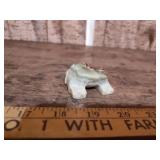 Chinese Red Resin Dragon Figurine