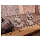 Miniature Owl Figurine Collection