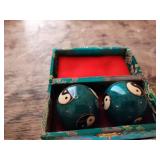 Chinese Baoding Balls in Decorative Box