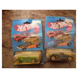1970s Hot Wheels Cars with Card Backs