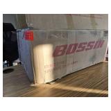 $180 Bossin Gaming Chair with Footrest, Massage Leather Game Chair