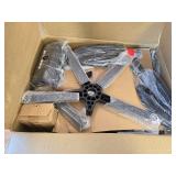 $180 Bossin Gaming Chair with Footrest, Massage Leather Game Chair