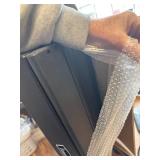 FUNBERRY Folding Adirondack Chair with Adjustable Backrest, Black