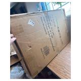 FUNBERRY Folding Adirondack Chair with Adjustable Backrest, Black