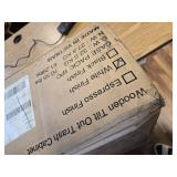 $180 Tilt-Out Trash Cabinet, Fast Install, White, Holds 2x13gal Bins