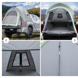 $286 Waterproof 210D Gray Green Truck Bed Tent