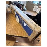 $100 Twin Bed Frame with Headboard & Footboard, Steel Slats, White