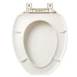 Signature Hardware 447334 Elongated Toilet Seat with Soft-Close