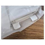 Signature Hardware 447334 Elongated Toilet Seat with Soft-Close