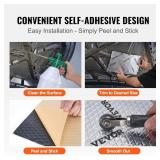 $50 VEVOR Car Sound Deadening Mat, 50 mil, 52 sqft Butyl