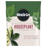 Miracle-Gro Houseplant Potting Mix, Perlite, Less Gnats, 4 qt