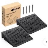 $129 7.9-Inch 7000lb Rise Height Rubber Curb Ramp (Pair)