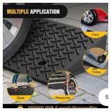 $129 7.9-Inch 7000lb Rise Height Rubber Curb Ramp (Pair)