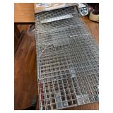 $80 VEVOR Live Animal Cage Trap, 42x16x18 Galvanized Iron, Foldable