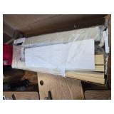 $189 Beige Queen Upholstered Platform Bed with Storage Drawers