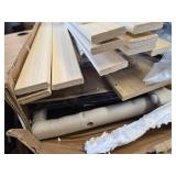 $189 Beige Queen Upholstered Platform Bed with Storage Drawers