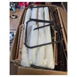 Bifanuo 4-Piece Rattan Patio Furniture Set Cushions - Table & Chairs