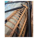 Bifanuo 4-Piece Rattan Patio Furniture Set Cushions - Table & Chairs