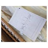 Bifanuo 4-Piece Rattan Patio Furniture Set Cushions - Table & Chairs