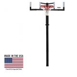 In Ground Basketball Hoop and Post