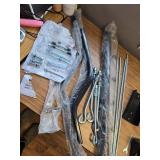 In Ground Basketball Hoop and Post