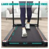 $800 Foldable Electric Treadmill 2.5HP, 12 Programs, 10MPH