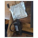 $170 Farmhouse Full Bed Frame with Bookcase Headboard and Storage